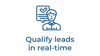 Qualify leads in real-tine