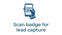 Scan badge for lead capture